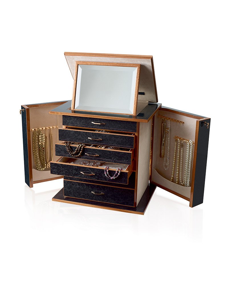 Luxury jewelry chests of drawers - Handmade small jewelry chests - Bijoux